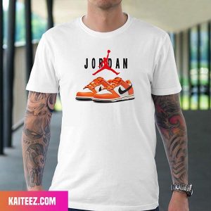 Preschool Nike Dunk Low Safety Orange Fan Gifts T-Shirt