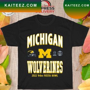 Profile university of michigan football 2022 college football playoff fiesta bowl T-shirt