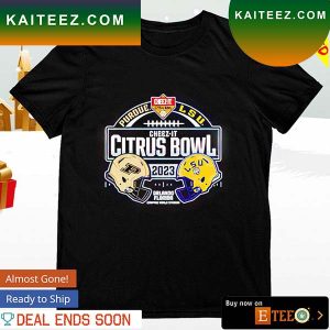 Purdue vs LSU Tiger Purdue Citrus bowl head to head T-shirt