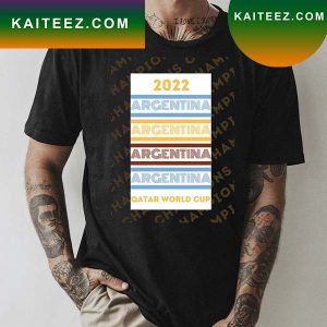 Qatar World Cup 2022 Champion Argentina Classic T-Shirt