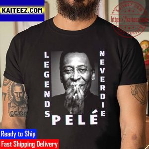 RIP Brazil Football Legends Pele 1940 2022 Legends Never Die Vintage T-Shirt