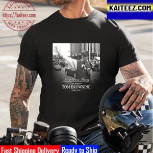 RIP Mr Perfect Tom Browning 1960 2022 Thank You For Memories Vintage T-Shirt
