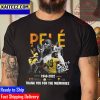 RIP Pele 1940 2022 Career Of Legend Football Thank You For The Memories Vintage T-Shirt