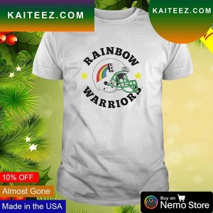 Rainbow Warriors helmet T-shirt