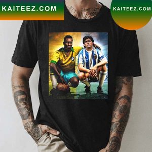 Respect The Legend Maradona vs Pele T-shirt