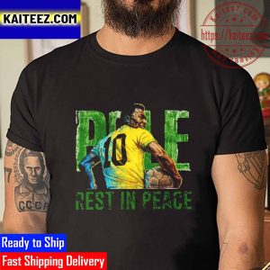 Rest In Peace Pele 1940 2022 Legend Never Die Vintage T-Shirt