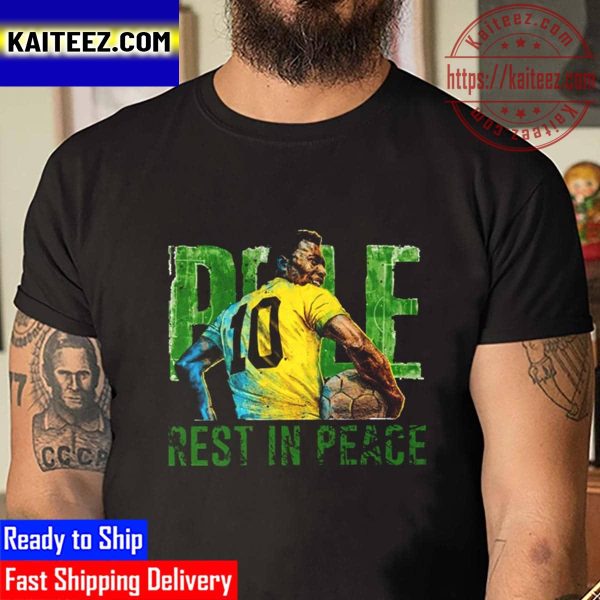 Rest In Peace Pele 1940 2022 Legend Never Die Vintage T-Shirt