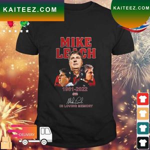 Rip Mike Leach Mississippi State Bulldogs 1961-2022 In Loving Memory Signature T-shirt