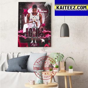 Rob Dockery Has Committed To Texas A&M Aggies Art Decor Poster Canvas