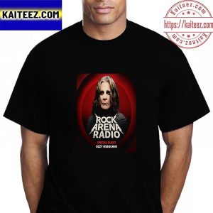 Rock Arena Radio In DJ Mode Special Guest Ozzy Osbourne Vintage T-Shirt