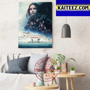 Rogue One A Star Wars Story Official Poster Art Decor Poster Canvas