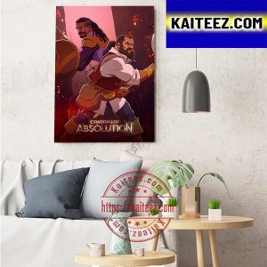 Roland And Lacklon In Dragon Age Absolution Art Decor Poster Canvas