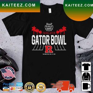 Rutgers Scarlet Knights Taxslayer Gator Bowl 2021 T-Shirt