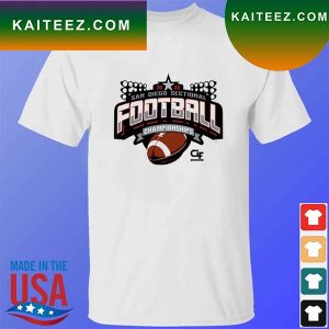 San Diego Sectional 2022 CIF-SDS Championship Football T-Shirt