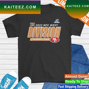 San Francisco 49ers 2022 NFC West Division Champions Divide and Conquer T-shirt