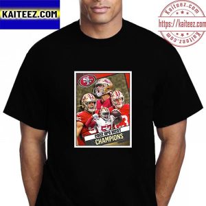 San Francisco 49ers Are Champions 2022 NFC West Champions Vintage T-Shirt