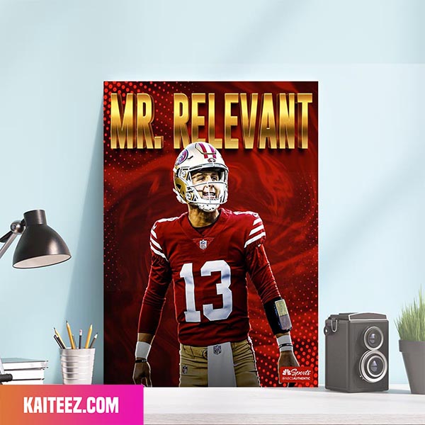 San Francisco 49ers Brock Purdy Let's Make History Go Niners Poster ...