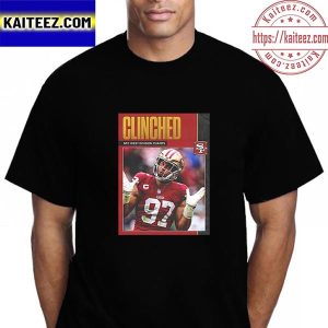 San Francisco 49ers Clinched NFC West Division Champs Vintage T-Shirt