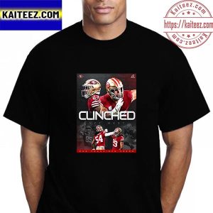 San Francisco 49ers Clinched NFC West Division Tilte In NFL Playoffs Vintage T-Shirt