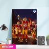 San Francisco 49ers Battle Of The West SF vs SEA TNF Home Decor Canvas-Poster