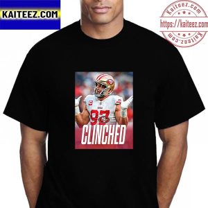 San Francisco 49ers Have Officially Clinched NFC West Division Tilte In NFL Playoffs Vintage T-Shirt