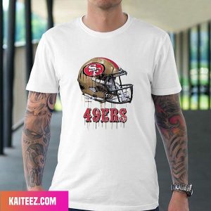 San Francisco 49ers Helmet Logo Style T-Shirt