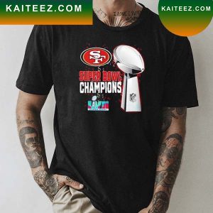 San Francisco 49ers Super Bowl Lvii 2023 Champions T-shirt