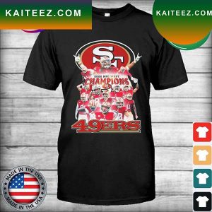 San Francisco 49ers team football 2022 NFC west Champions T-shirt