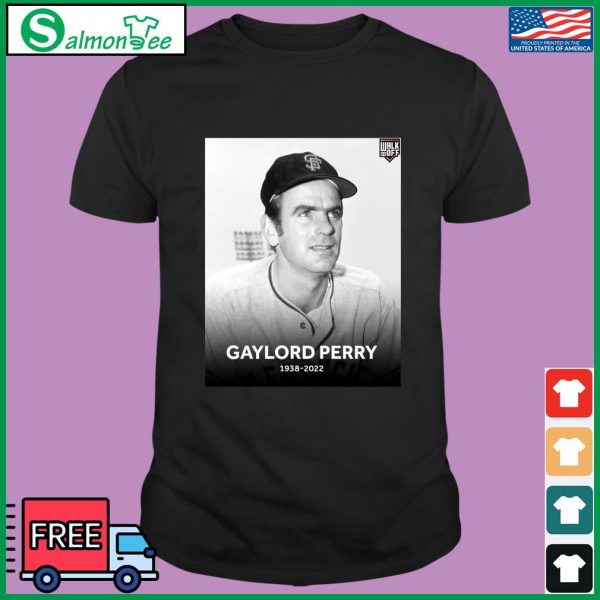 San Francisco Giants Gaylord Perry 1938-2022 Shirt