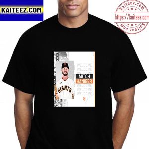 San Francisco Giants Welcome OF Mitch Haniger Vintage T-Shirt