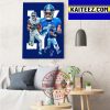Seattle Seahawks NFL Entourage Art Decor Poster Canvas