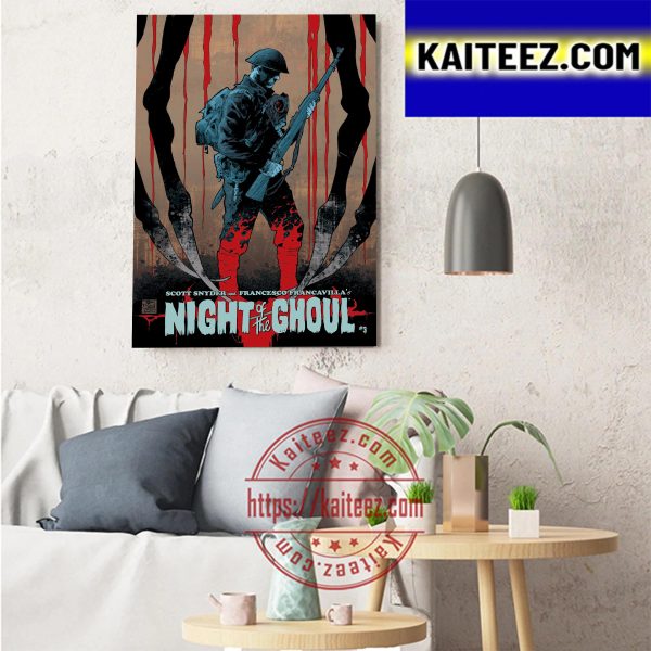 Scott Snyder And Francesco Francavilla Night Of The Ghoul Art Decor Poster Canvas