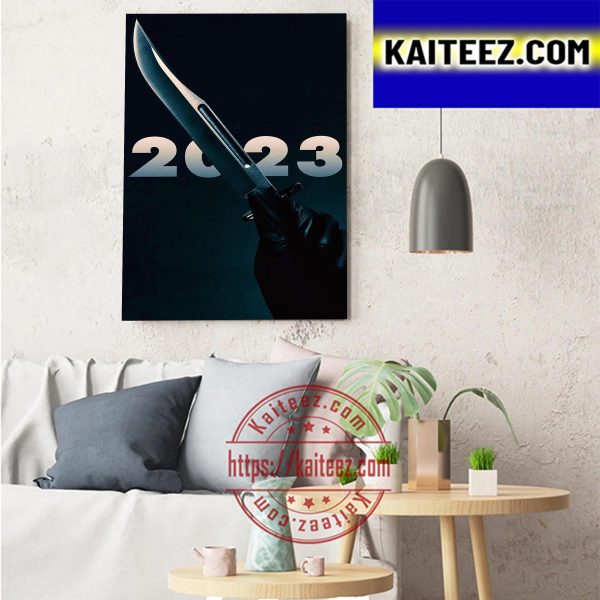 Scream VI 2023 Official Poster Art Decor Poster Canvas