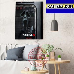 Scream VI New York New Rules New Poster Movie Art Decor Poster Canvas
