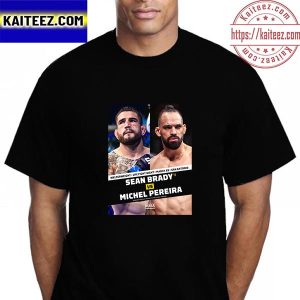 Sean Brady Vs Michel Pereira For Welterweight In UFC San Antonio On March 25 Vintage T-Shirt