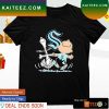 Seattle Kraken Mickey fuck haters gonna hate T-shirt
