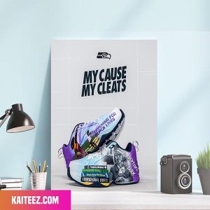 Seattle Seahawks Teaching For Black Live My Cause My Cleats Poster