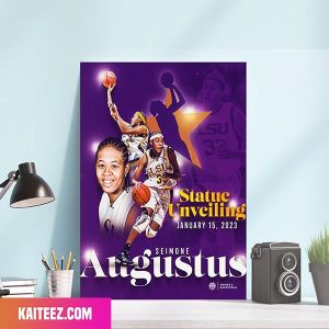 Seimone Augustus LSU Women Basketball Her Legacy Will Never Fade Poster