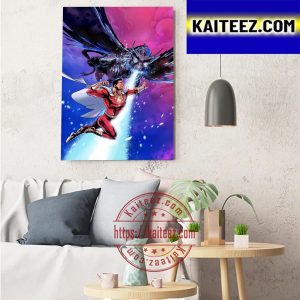 Shazam Fury Of The Gods Movie Cover For Wonder Woman 797 Art Decor Poster Canvas