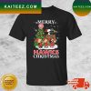 Snoopy And Friends Atlanta Braves Merry Christmas T-shirt