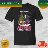 Snoopy And Friends Los Angeles Clippers Merry Christmas T-shirt