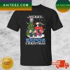 Snoopy And Friends New York Mets Merry Christmas T-shirt