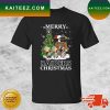 Snoopy And Friends Philadelphia Phillies Merry Christmas T-shirt