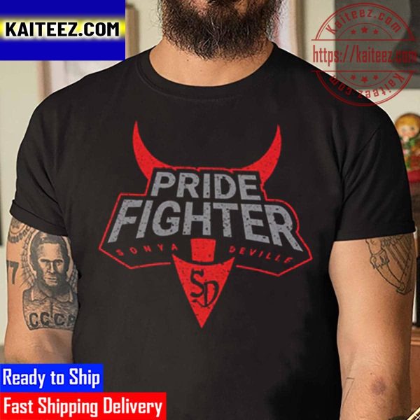 Sonya Deville Pride Fighter Vintage T-Shirt