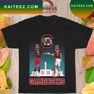 South Carolina Gamecocks CSmith and Rattler signatures T-shirt