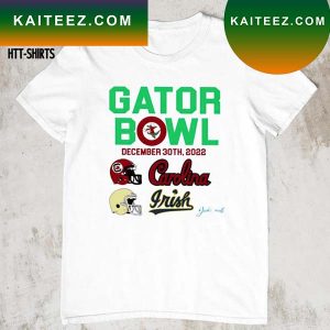 South Carolina Gamecocks vs Notre Dame Fighting Irish 2022 Gator Bowl T-shirt