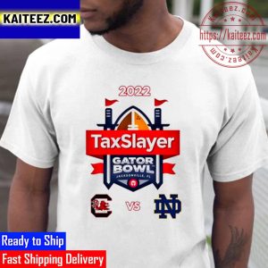 South Carolina vs Notre Dame 2022 TaxSlayer Gator Bowl Vintage T-Shirt