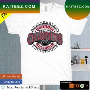 Southeastern 2022 SEC Football Champions Georgia Bulldogs T-shirt