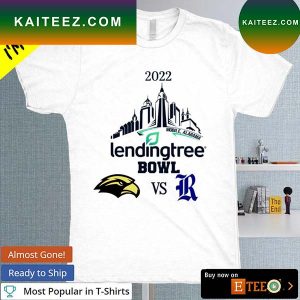 Southern Miss Golden Eagles vs Rice Owls Football 2022 Lending Tree Bowl T-shirt