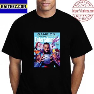 Space Jam A New Legacy Entertainment Weekly Cover With LeBron James Vintage T-Shirt